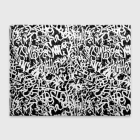 Обложка для студенческого билета с принтом Graffiti white on black в Кировске, натуральная кожа | Размер: 11*8 см; Печать на всей внешней стороне | абстракция | граффити | надписи | надписи текстура | паттерн граффити | текстура | текстура граффити | шрифт