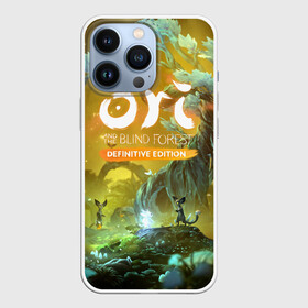 Чехол для iPhone 13 Pro с принтом Ori and the Will of the Wisps в Кировске,  |  | adventure | forest spirit | night | ori | ori and the will of the wisps | pc game | shimmer | tree | дерево | дух леса | компьютерная игра | мерцание | ночь | ори | ори и блуждающие огоньки | приключения