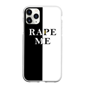 Чехол для iPhone 11 Pro матовый с принтом Rape Me | Kurt Cobain (+спина) (Z) в Кировске, Силикон |  | cobain | kurt | kurt donald cobain | nirvana | rape me | rock | smile | альтернативный рок | гранж | дэйв грол | крист новоселич | курт кобейн | нирвана | рок | смайл