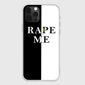 Чехол для iPhone 12 Pro Max с принтом Rape Me | Kurt Cobain (+спина) (Z) в Кировске, Силикон |  | cobain | kurt | kurt donald cobain | nirvana | rape me | rock | smile | альтернативный рок | гранж | дэйв грол | крист новоселич | курт кобейн | нирвана | рок | смайл