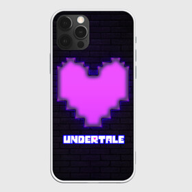 Чехол для iPhone 12 Pro Max с принтом UNDERTALE PURPLE HEART в Кировске, Силикон |  | sans | undertale | андертале | андертейл | игра | подземная история | подземная сказка | санс | сердце | ундертале