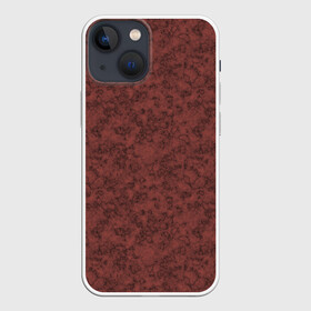 Чехол для iPhone 13 mini с принтом Терракотовый мраморный узор в Кировске,  |  | гранит | каменный | коричневый | модный | мрамор | мраморный узор | современный | террактовый