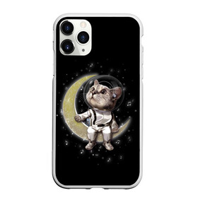 Чехол для iPhone 11 Pro матовый с принтом КОТИК НА ЛУНЕ в Кировске, Силикон |  | astronawt | cat | dark | music | night | space | stars | астронавт | животные | звезды | звери | космонавт | космос | кот | котик | музыка | ночь | плеер | скафандр