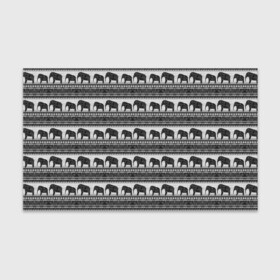 Бумага для упаковки 3D с принтом Черно-белый узор слоны в Кировске, пластик и полированная сталь | круглая форма, металлическое крепление в виде кольца | африканский | монохромный узор | орнамент | полосы | серый | серый и черный | слоны | этнический