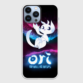 Чехол для iPhone 13 Pro Max с принтом Ori and the Will of the Wisps в Кировске,  |  | adventure | fairy forest | night | ori | ori and the will of the wisps | pc game | spirit of the forest | дух леса | компьютерная игра | ночь | ори | ори и блуждающие огоньки | приключения | сказочный лес