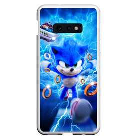 Чехол для Samsung S10E с принтом SONIC | СИНИЙ ЁЖ (Z) в Кировске, Силикон | Область печати: задняя сторона чехла, без боковых панелей | blaze the cat | hedgehog | sega | silver | sonic | speed sonic | быстрый ёж | ёж соник | метал соник | сега | сильвер | синий ёж | соник