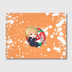 Альбом для рисования с принтом Yachi Hitoka | Haikyu | Волейбол (Z) в Кировске, 100% бумага
 | матовая бумага, плотность 200 мг. | haikuu | haikyu | haikyuu | yachi hitoka | волейбол | сёё | сёё хината | спортивная манга | хайку | хайкю | хината