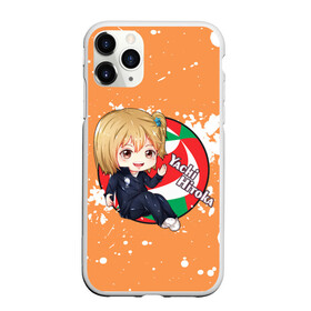 Чехол для iPhone 11 Pro матовый с принтом Yachi Hitoka | Haikyu | Волейбол (Z) в Кировске, Силикон |  | haikuu | haikyu | haikyuu | yachi hitoka | волейбол | сёё | сёё хината | спортивная манга | хайку | хайкю | хината