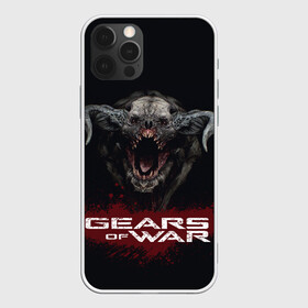 Чехол для iPhone 12 Pro с принтом MONSTER | GEARS OF WAR (Z) в Кировске, силикон | область печати: задняя сторона чехла, без боковых панелей | gears | gears 5 | gears of war | gears of war 5 | monster | имульсия | механизмы войны | монстер | шестерёнка | шестерёнки | шестерня