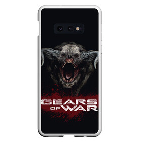 Чехол для Samsung S10E с принтом MONSTER | GEARS OF WAR (Z) в Кировске, Силикон | Область печати: задняя сторона чехла, без боковых панелей | Тематика изображения на принте: gears | gears 5 | gears of war | gears of war 5 | monster | имульсия | механизмы войны | монстер | шестерёнка | шестерёнки | шестерня