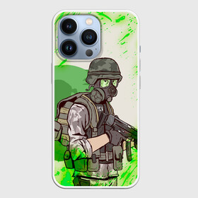 Чехол для iPhone 13 Pro с принтом Opposing Force | HL (Z) в Кировске,  |  | Тематика изображения на принте: aperture laboratories | half life | of | opfor | opforce | opposing force | valve | вэлв | противостоящая сила | халф лайф | шепард