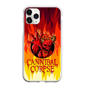 Чехол для iPhone 11 Pro матовый с принтом Cannibal Corpse | Труп Канниба в Кировске, Силикон |  | cannibal | cannibal corpse | corpse | death metal | deathgrind | алекс уэбстер | брутальный дэт метал | дэт метал | дэтграйнд | пол мазуркевич | роб барретт | труп каннибала