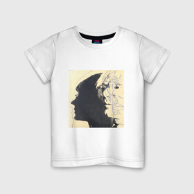 Детская футболка хлопок с принтом Andy Warhol art в Кировске, 100% хлопок | круглый вырез горловины, полуприлегающий силуэт, длина до линии бедер | Тематика изображения на принте: andy | art | pop | warhol | арт | коллаж | поп | портрет | фото | художник