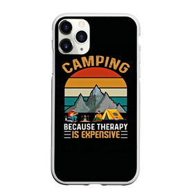 Чехол для iPhone 11 Pro матовый с принтом Camping в Кировске, Силикон |  | camp | camping | retro | travel | винтаж | интроверт | кемпинг | отдых | отпуск | приключение | ретро | социопат | туризм | турист | туристические | юмор