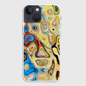 Чехол для iPhone 13 mini с принтом Психоделическое искусство в Кировске,  |  | абстракция | краски | лицо | психоделическое искусство | пятна | пятна на воде | текстуры