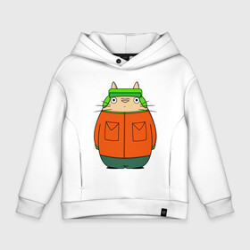 Детское худи Oversize хлопок с принтом Totoro Kyle в Кировске, френч-терри — 70% хлопок, 30% полиэстер. Мягкий теплый начес внутри —100% хлопок | боковые карманы, эластичные манжеты и нижняя кромка, капюшон на магнитной кнопке | ghibli | japan | nature | neigbor | neighbour | totoro | анимация | аниме | гибли | друг | животные | лес | милый | мир | миядзаки | мой сосед тоторо | мульт | мультфильм | природа | сосед | тоторо | хаяо | хранитель | япония