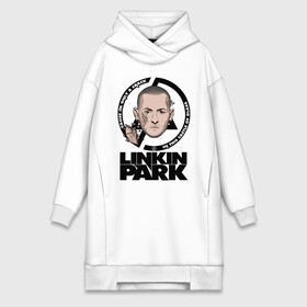 Платье-худи хлопок с принтом LINKIN PARK в Кировске,  |  | chester | hardcore | linknin park | music | punk | rip | rock | usa | группа | линкин парк | метал | музыка | панк | рок | честер беннингтон