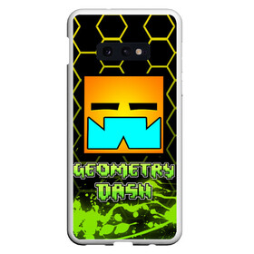 Чехол для Samsung S10E с принтом Geometry Dash (Классика) в Кировске, Силикон | Область печати: задняя сторона чехла, без боковых панелей | dash | geometry | geometry dash | геометри десш | квадрат | мобильная игра | шеометри даш