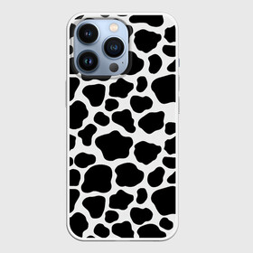 Чехол для iPhone 13 Pro с принтом Пятна Далматинца в Кировске,  |  | 101 далматинец | dalmations | далматин | мраморный окрас | черно белые пятна | черное на белом