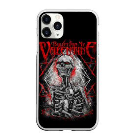 Чехол для iPhone 11 Pro матовый с принтом Bullet For My Valentine в Кировске, Силикон |  | bfmv | bullet for my valentine | metal | rock | группы | метал | музыка | рок | трэш