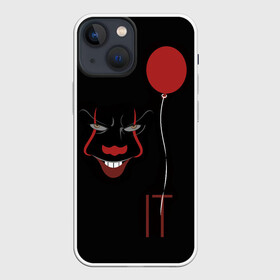 Чехол для iPhone 13 mini с принтом Pennywise it в Кировске,  |  | Тематика изображения на принте: it | pennywise | клоун | красный шарик | оно | пеннивайз