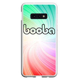 Чехол для Samsung S10E с принтом BOOBA LOGO | БУБА ЛОГО (Z) в Кировске, Силикон | Область печати: задняя сторона чехла, без боковых панелей | baby | booba | buba | gnom | logo | буба | гном | гномик | детям | для ребенка | лого | логотип | мультик | ребенку