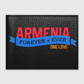 Обложка для студенческого билета с принтом Armenia one love в Кировске, натуральная кожа | Размер: 11*8 см; Печать на всей внешней стороне | armenia | logo | армения | армян | армяни | герб | лев и орел | лого | символ | флаг | флаг и герб армении