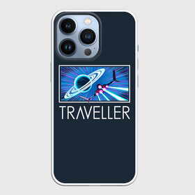 Чехол для iPhone 13 Pro с принтом Traveller в Кировске,  |  | game | games | no mans sky | no men sky | space | выжывалка | игра | игры | космические корабли | космический корабль | космос | ноу менс скай | планеты | путешествие | путешествия