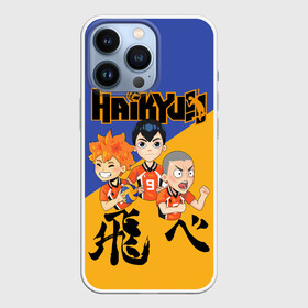 Чехол для iPhone 13 Pro с принтом Хайку | Haikyu | Волейбол (Z) в Кировске,  |  | haikuu | haikyu | haikyuu | волейбол | спортивная манга | хайку | хайкю