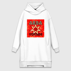 Платье-худи хлопок с принтом ABBA новый альбом Voyage в Кировске,  |  | abba | voyage | абба | альбом | возвращение | группа | музыка | поп | премьера