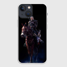 Чехол для iPhone 13 mini с принтом Plotka & Geralt в Кировске,  |  | geralt | plotka | the witcher | wild hunt | witcher 3 | ведьмак | ведьмак 3 | геральт | дикая охота | плотва