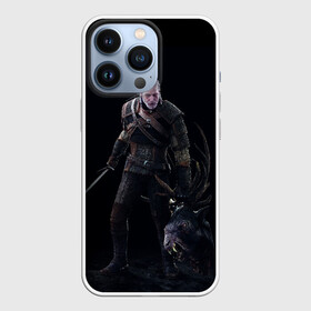 Чехол для iPhone 13 Pro с принтом The Witcher в Кировске,  |  | geralt | the witcher | wild hunt | witcher 3 | ведьмак | ведьмак 3 | геральт | дикая охота