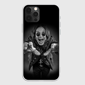 Чехол для iPhone 12 Pro с принтом OZZY OSBOURNE в Кировске, силикон | область печати: задняя сторона чехла, без боковых панелей | black | black sabbath | dark | fear | hand | metal | music | osbourne | punk | rock | дедушка | металл | музыка | озборн | оззи | панк | рок | ужас | черный