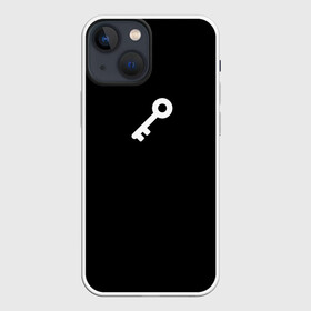 Чехол для iPhone 13 mini с принтом Ключ   Цитаты великих в Кировске,  |  | для брата | для друга | ключ подходит ко всем замкам | минимализм | смешно