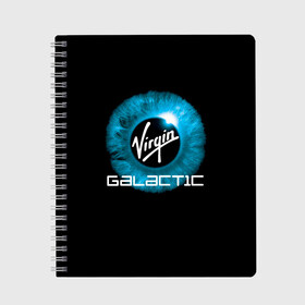 Тетрадь с принтом Virgin Galactic / Вирджин Галактик в Кировске, 100% бумага | 48 листов, плотность листов — 60 г/м2, плотность картонной обложки — 250 г/м2. Листы скреплены сбоку удобной пружинной спиралью. Уголки страниц и обложки скругленные. Цвет линий — светло-серый
 | Тематика изображения на принте: astronautics | space | usa | америка | виргин галактик | вирджин галактик | космическая компания | космические полеты | космонавтика | космос | полеты | про космо