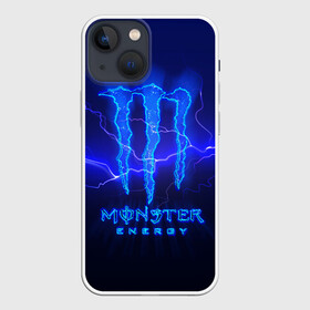 Чехол для iPhone 13 mini с принтом MONSTER ENERGY МОЛНИЯ в Кировске,  |  | monster | monster energy | монстер | монстер енерджи | монстер енэрджи | монстер энерджи | энергетик | энергетический напиток