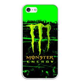 Чехол для iPhone 5/5S матовый с принтом MONSTER ENERGY NEON LOGO в Кировске, Силикон | Область печати: задняя сторона чехла, без боковых панелей | Тематика изображения на принте: monster | monster energy | монстер | монстер енерджи | монстер енэрджи | монстер энерджи | неон | энергетик | энергетический напиток