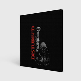 Холст квадратный с принтом DISTURBED в Кировске, 100% ПВХ |  | dark | disturbed | dreiman | grunge | hardcore | metal | monster | music | punk | rock | usa | гранж | дистербд | дрейман | метал | музыка | панк | рок