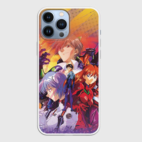 Чехол для iPhone 13 Pro Max с принтом Евангелион в Кировске,  |  | neon genesis evangelion | аниме | аска лэнгли сорью | евангелион | манга | рей аянами | синдзи икари