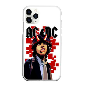 Чехол для iPhone 11 Pro матовый с принтом AC/DC Ангус Янг в Кировске, Силикон |  | ac dc | acdc | acdc ас дс | angus | back in black | highway to hell | mckinnon | you | австралийская | ангус янг | ас дс | асдс | блюз | в форме | гитара | группа | крис слэйд | метал | молния | музыка | певец | рок | рок н ролл | стиви янг