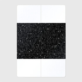 Магнитный плакат 2Х3 с принтом Бинарный код в Кировске, Полимерный материал с магнитным слоем | 6 деталей размером 9*9 см | Тематика изображения на принте: matrix | бинарный код | единица | единицы | матрица | нули | нули и единицы | нуль