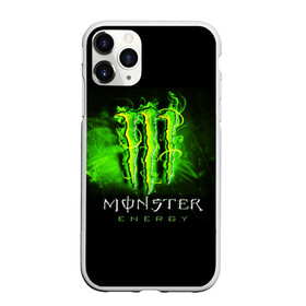 Чехол для iPhone 11 Pro матовый с принтом MONSTER ENERGY NEON | НЕОН в Кировске, Силикон |  | Тематика изображения на принте: monster | monster energy | монстер | монстер енерджи | монстер енэрджи | монстер энерджи | неон | энергетик | энергетический напиток