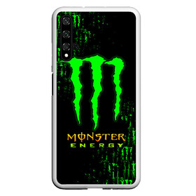 Чехол для Honor 20 с принтом MONSTER ENERGY NEON | МОНСТЕР в Кировске, Силикон | Область печати: задняя сторона чехла, без боковых панелей | Тематика изображения на принте: monster | monster energy | монстер | монстер енерджи | монстер енэрджи | монстер энерджи | неон | энергетик | энергетический напиток