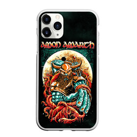 Чехол для iPhone 11 Pro Max матовый с принтом Amon Amarth в Кировске, Силикон |  | Тематика изображения на принте: amon amarth | metal | викинг метал | группы | дэт метал | метал | музыка | рок