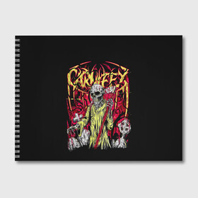 Альбом для рисования с принтом Carnifex в Кировске, 100% бумага
 | матовая бумага, плотность 200 мг. | carnifex | die without hope | graveside confessions | world war x | группы | дэткор | карнифекс | музыка | рок