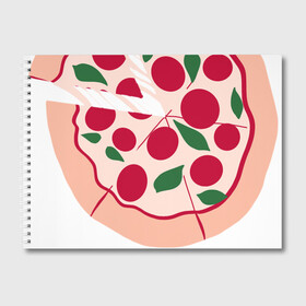 Альбом для рисования с принтом пицца и ломтик в Кировске, 100% бумага
 | матовая бумага, плотность 200 мг. | быстро | вкусно | еда | италия | кухня | пицца | тесто