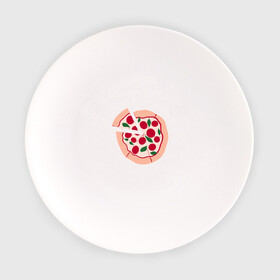 Тарелка с принтом пицца и ломтик в Кировске, фарфор | диаметр - 210 мм
диаметр для нанесения принта - 120 мм | быстро | вкусно | еда | италия | кухня | пицца | тесто