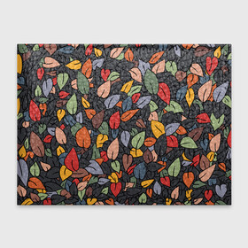 Обложка для студенческого билета с принтом Рисованная Осень в Кировске, натуральная кожа | Размер: 11*8 см; Печать на всей внешней стороне | дерево | лес | листок | листопад | листья | осень