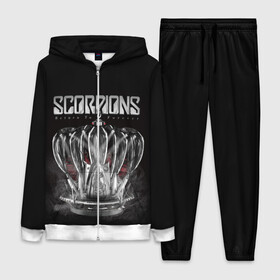 Женский костюм 3D с принтом SCORPIONS в Кировске,  |  | chainge | forever | germany | grunge | king | metal | music | punk | return | rock | scorpions | wind | ветер | германия | гранж | корона | метал | панк | перемен | рок | скорпионс | хард рок