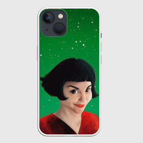 Чехол для iPhone 13 с принтом Амели | Amelie (Z) в Кировске,  |  | amelie | the fabulous destiny of amelie poulain | амели | амели с монмартра | одри тоту | пулен | тег | французская комедия